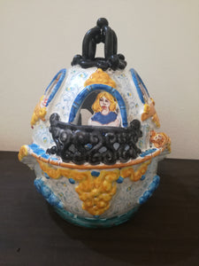 Uovo di Pasqua Casetta - Be Art Bottega Artigiana